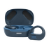 JBL Endurance Peak 3 - Blue - Dust and water proof True Wireless active earbuds - Hero
